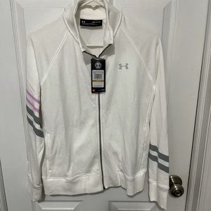 Under Armour Zip Up Sweatshirt Jacket Small NWT